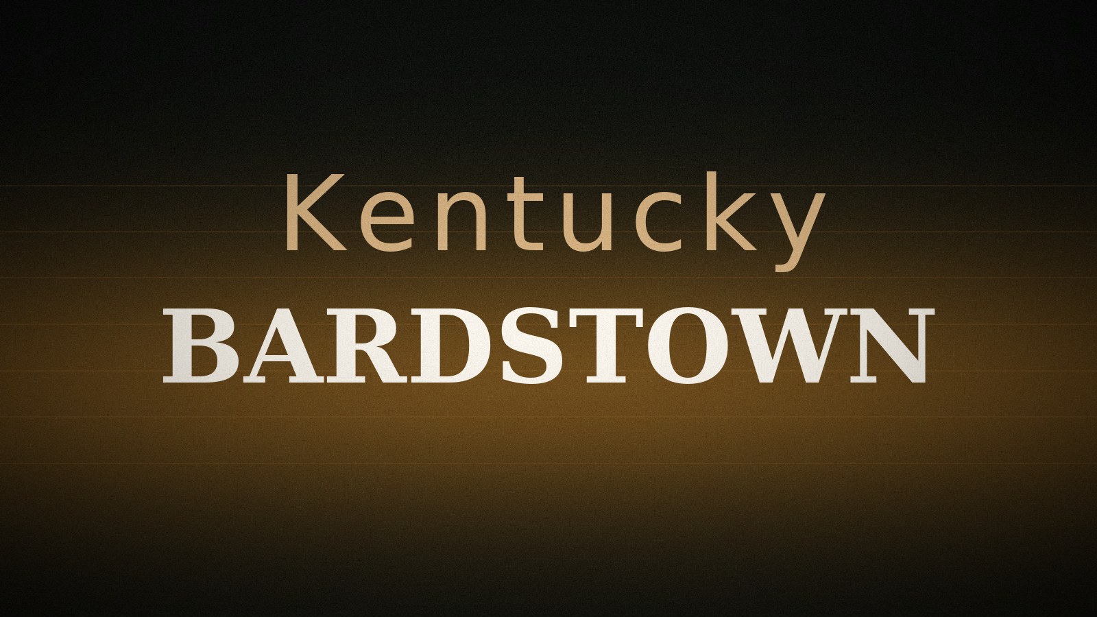 Bardstown, Kentucky